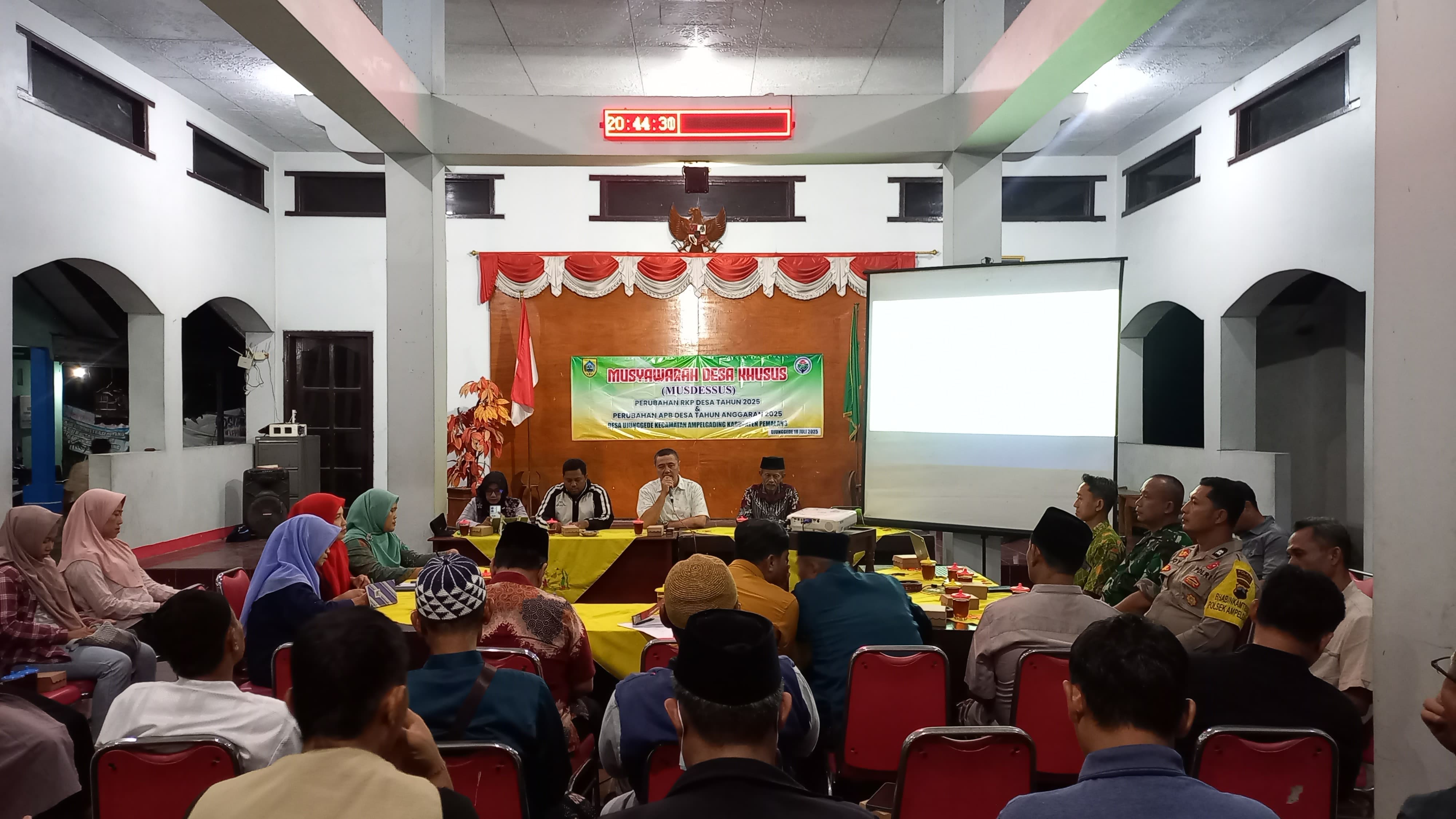 MUSDESSUS PERUBAHAN RKPDES 2025