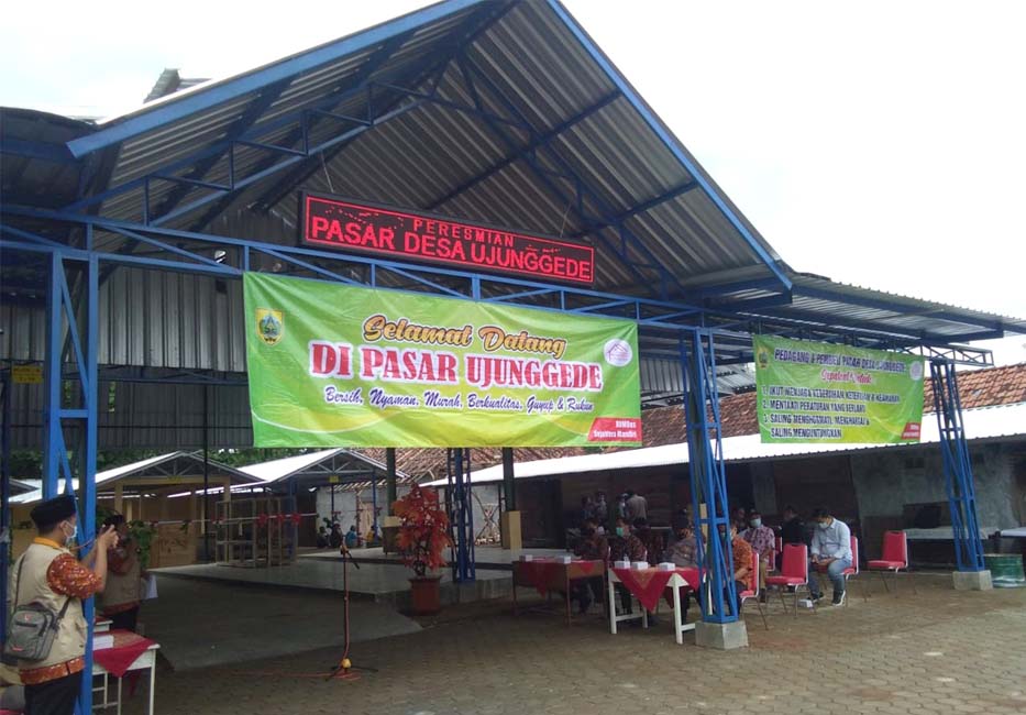 Peresmian Pasar Desa Ujunggede, Wujud Nyata Pemberdayaan Ekonomi Masyarakat
